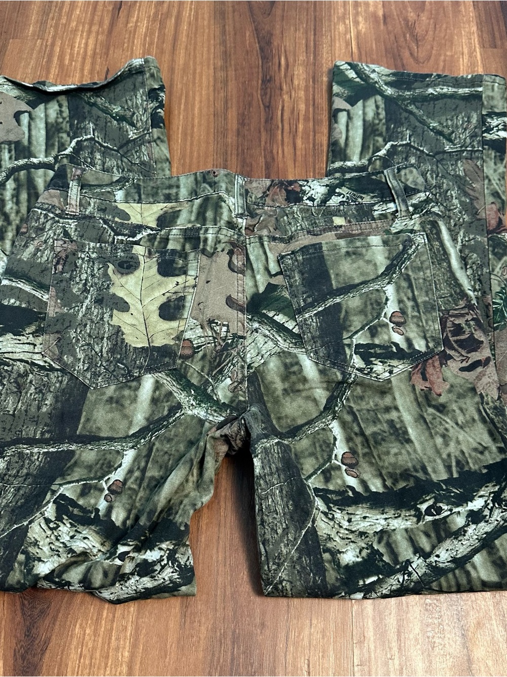 Mossy Oak Realtree-Style Cargo Pants - Green Camo